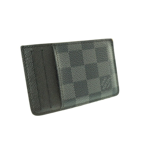 Louis Vuitton Porte Damier Carte Case Graphite Neo Black - Picture 1 of 6